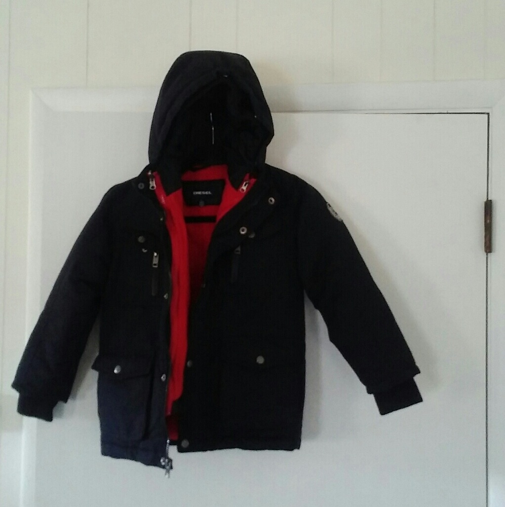 Diesel winter coat size 7 little or no wear